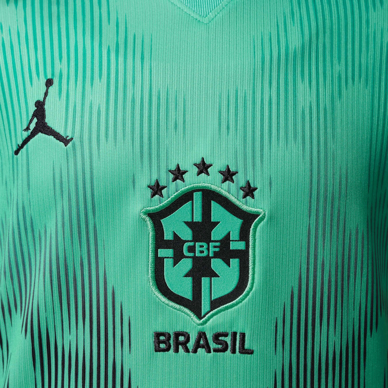 Kids Brazil Jordan 2026/27 Goalkeeper Jersey