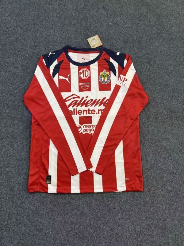 Chivas Guadalajara Home 25/26 - Long Sleeve