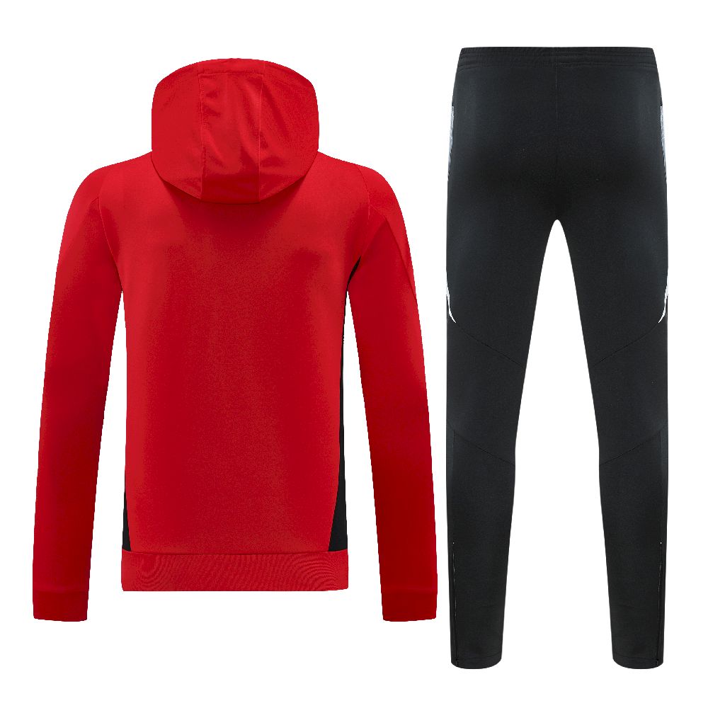 Manchester United 24/25 Winter Hoodie Training Tracksuit Red