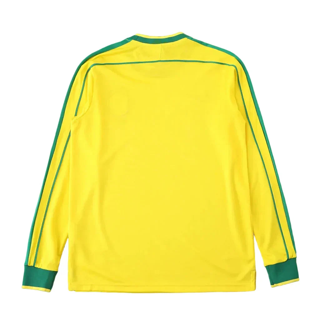 Brazil Retro 1998 Home Jersey - Long Sleeve