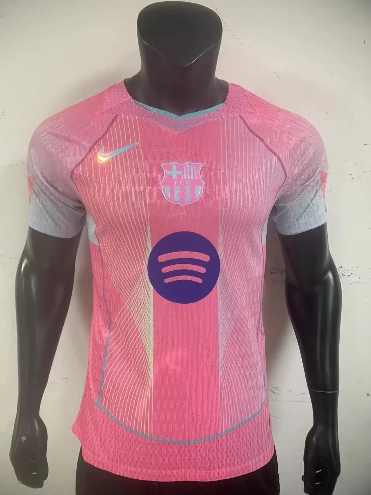 Barcelona Special Edition Player Version Jersey Pink 2025/26 Women's Fit