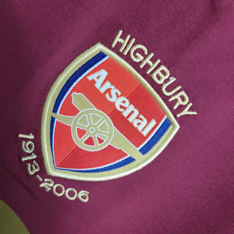 Arsenal Retro Jersey Home 2005/06