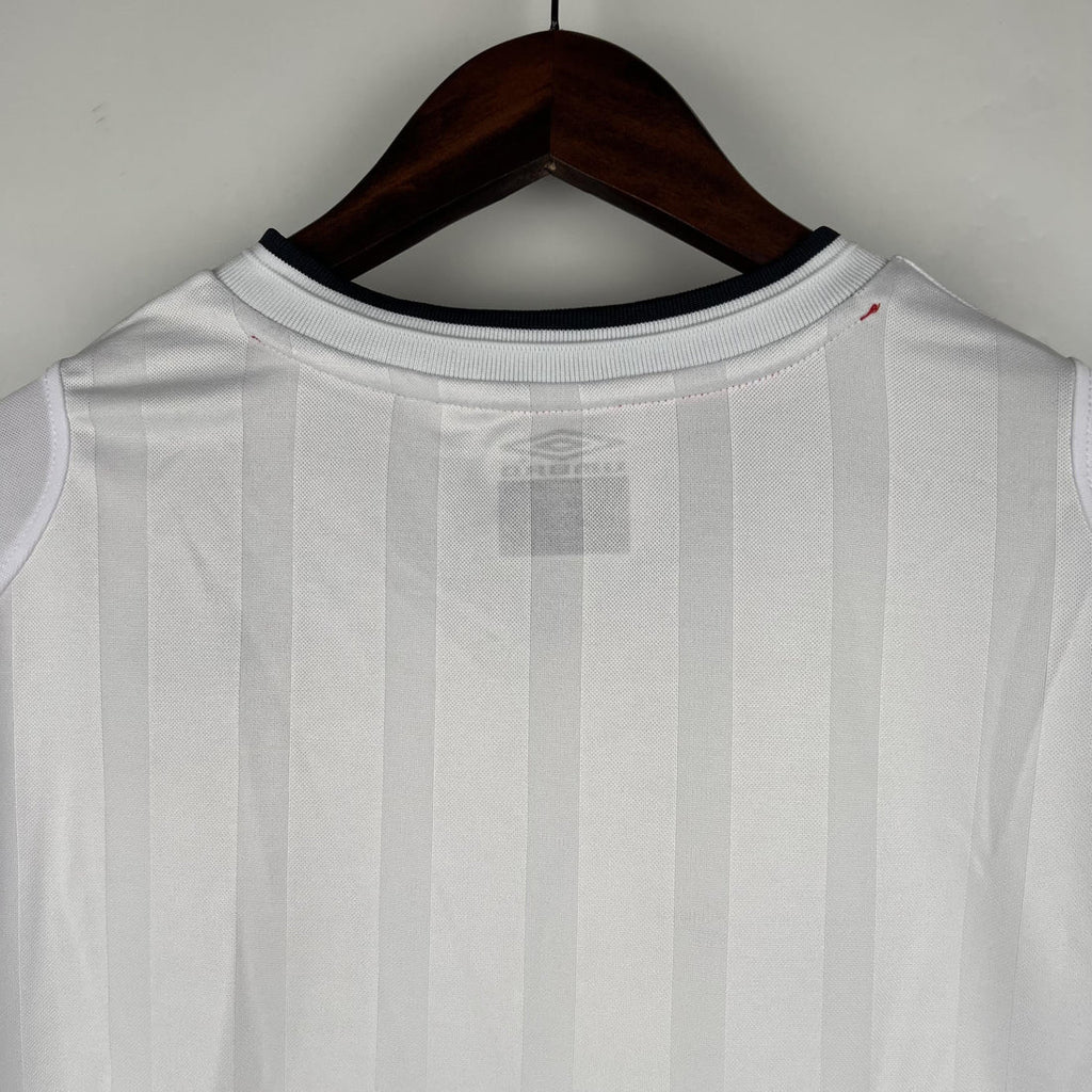 England Retro Home Jersey 2002 - Long Sleeve