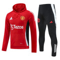 Manchester United 24/25 Winter Hoodie Training Tracksuit Red