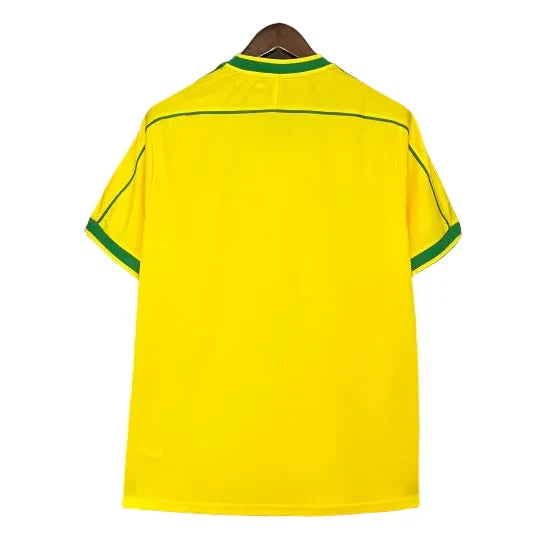 Brazil Retro 1998 Home Jersey