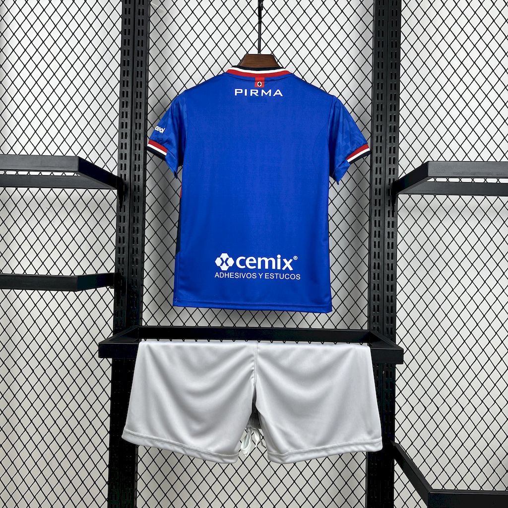 Kids Kit Cruz Azul 2025/26 Home