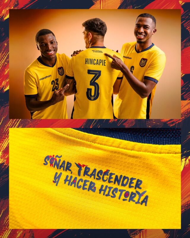 Ecuador 2026 World Cup Home Jersey