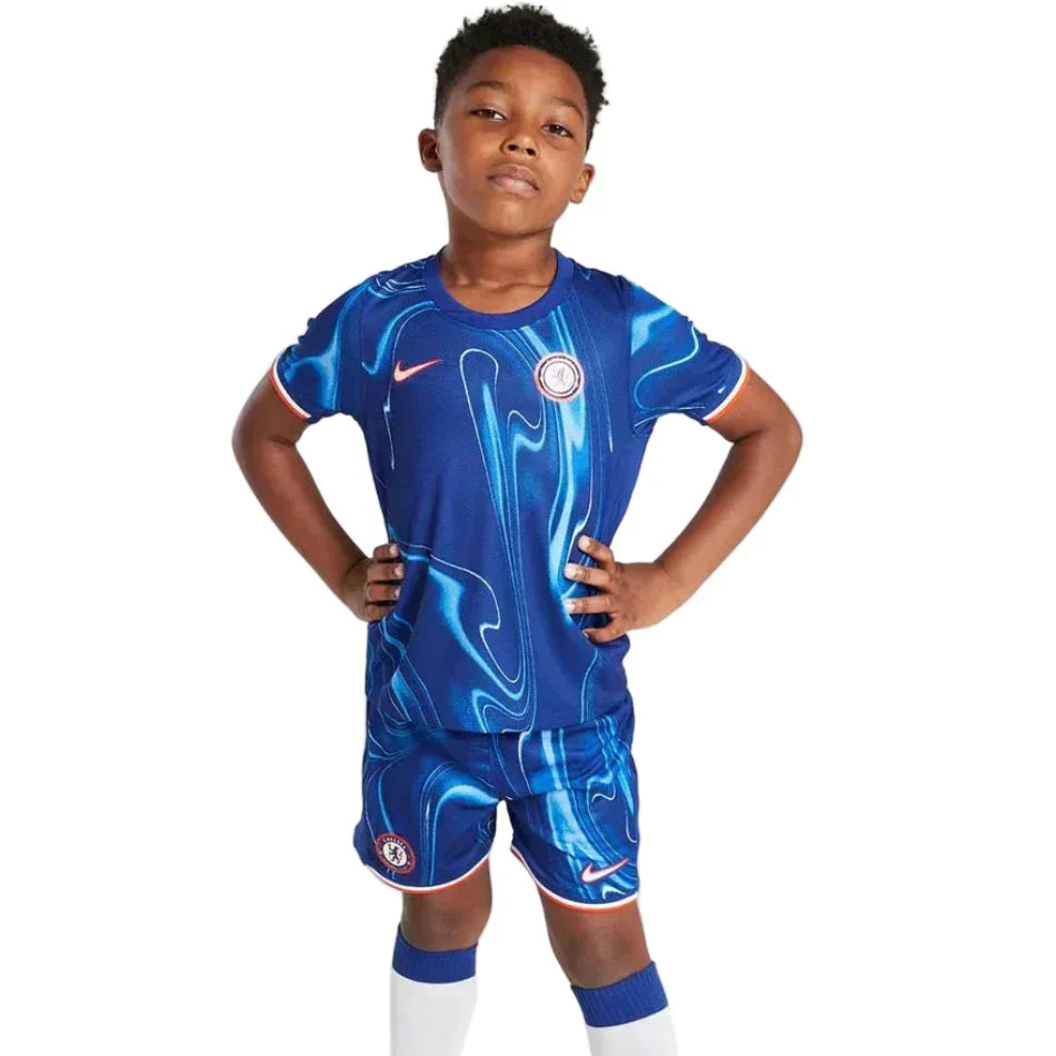 Kids Chelsea Home Kit 2024/2025 - Blue