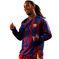 Barcelona 2005/06 Reissue Jersey - Ronaldinho #10