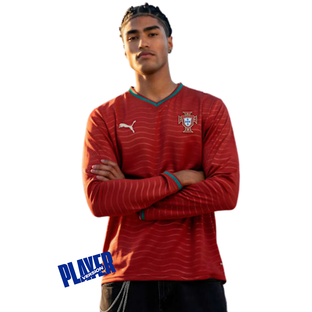 Portugal Player World Cup 2026 Jersey - Long Sleeve