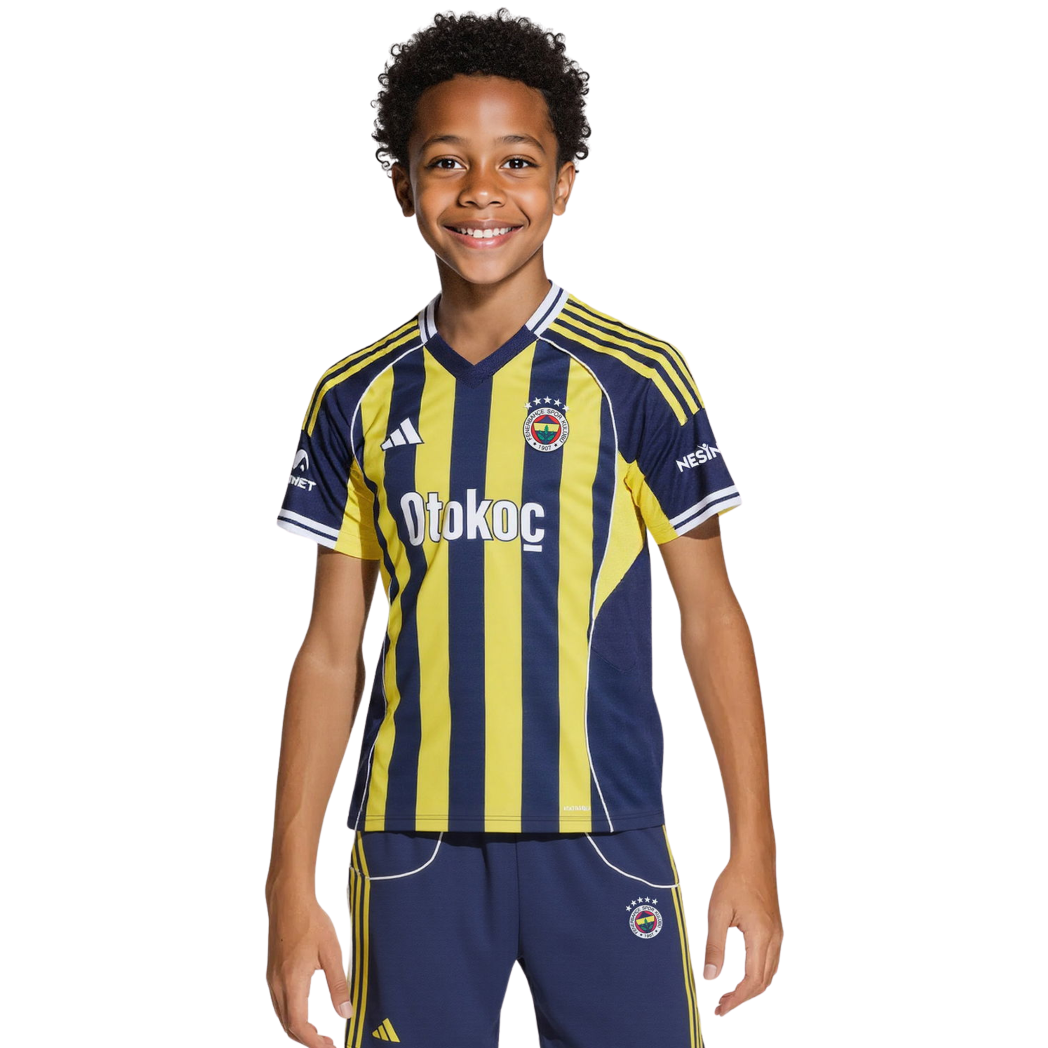 Kids Fenerbahçe Home Kit 2025/26