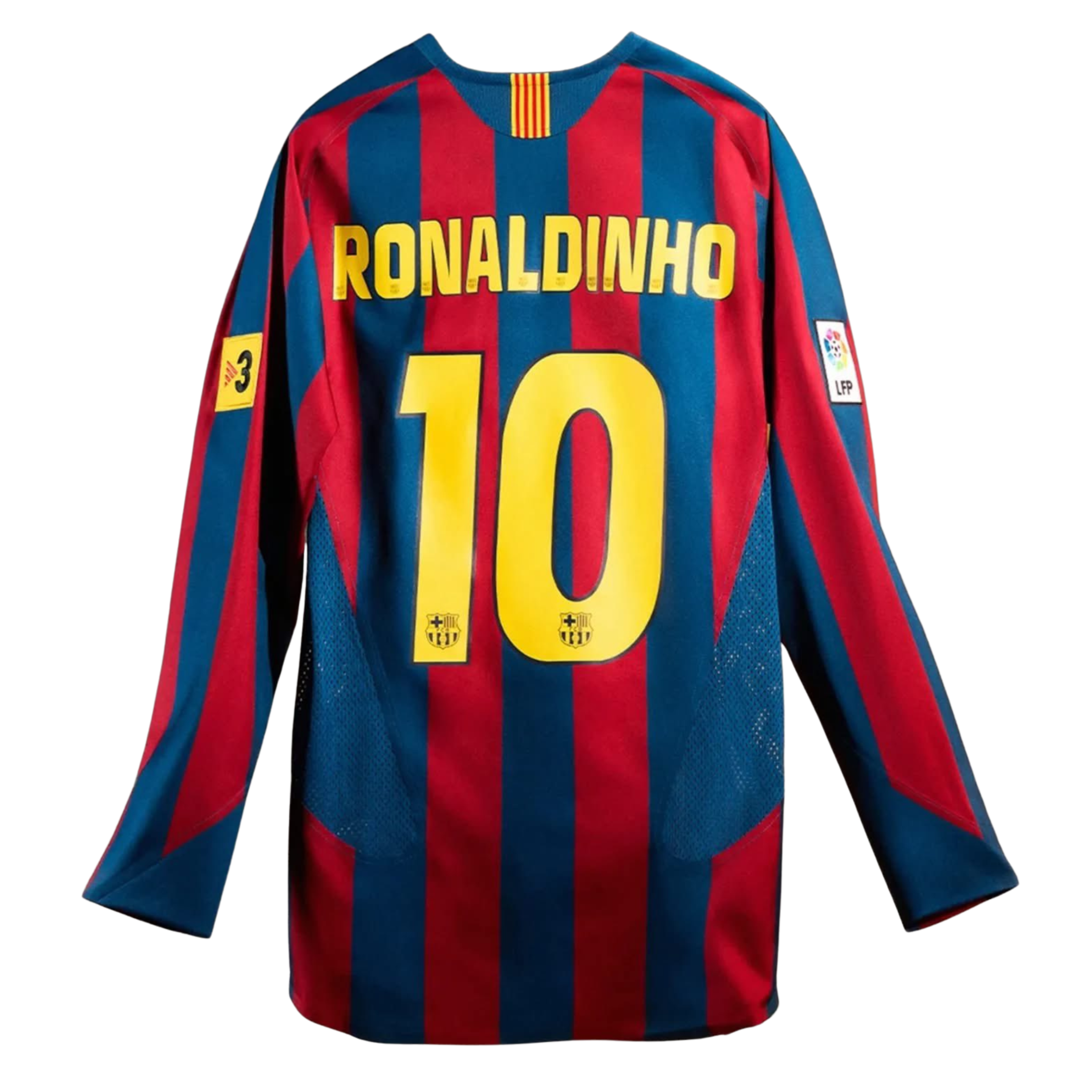 Barcelona 2005/06 Reissue Jersey - Ronaldinho #10
