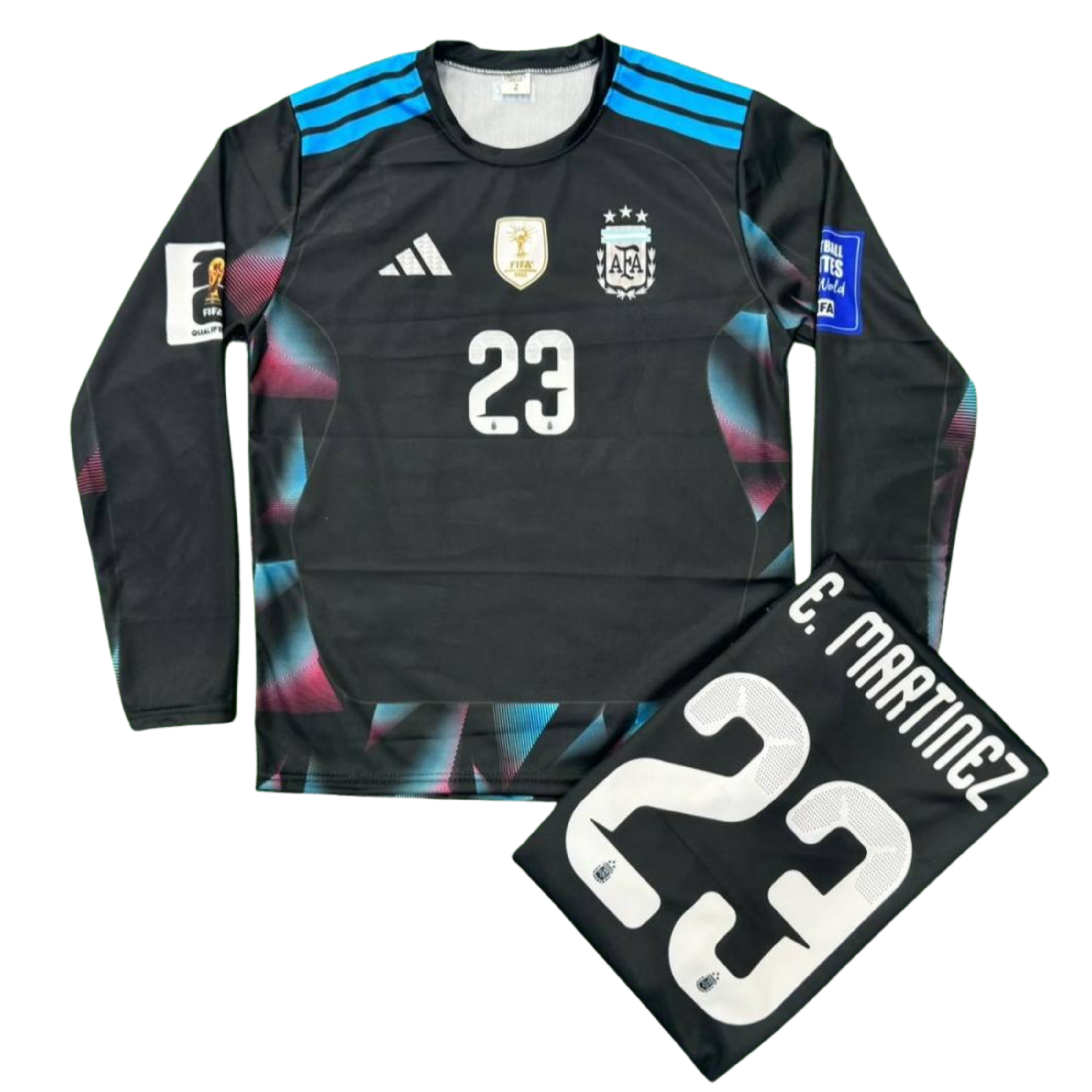 Argentina World Cup 2026 Goalkeeper - Long Sleeve E. Martinez #23