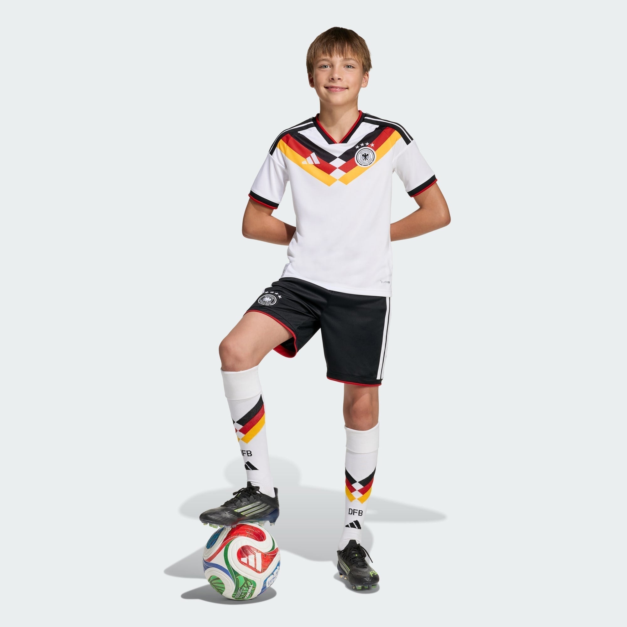 Germany Home Kids Jersey WC 2-26