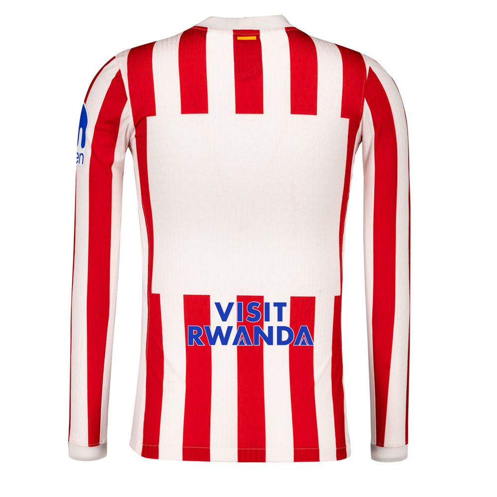 Atletico Madrid 25/26 Home Jersey - Long Sleeve