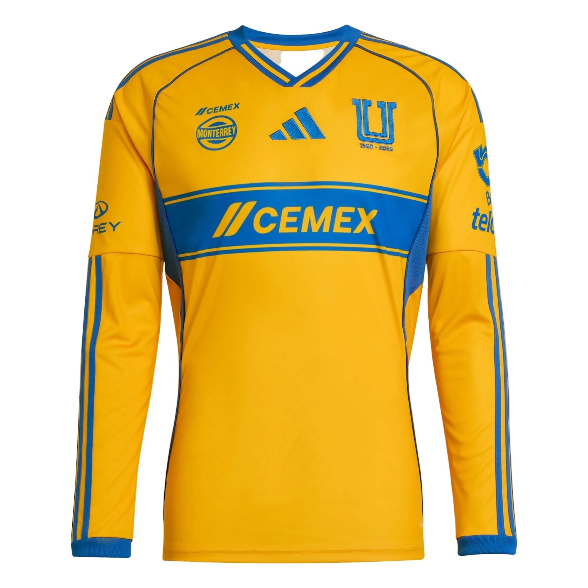 Tigres UANL 25/26 Home Jersey - Long Sleeve