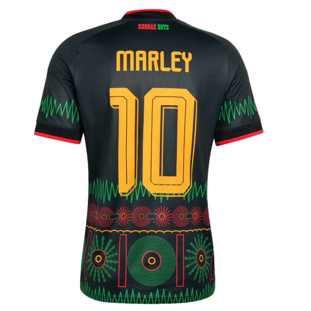 Jamaica 2026 Away Jersey - Bob Marley #10