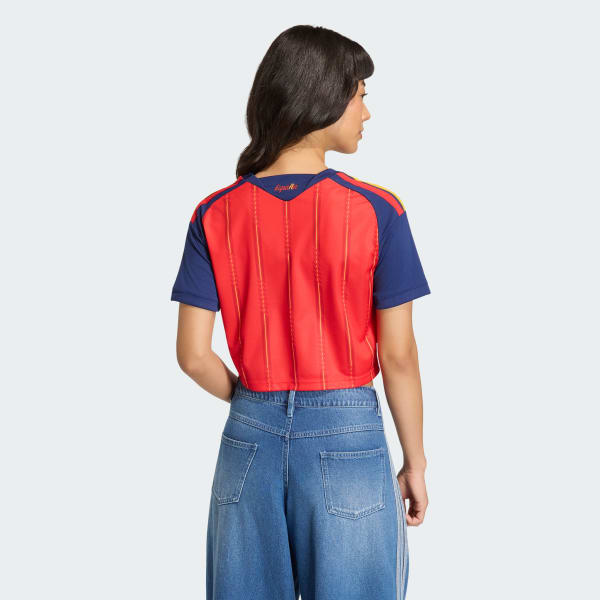 Spain Home Cropped Jersey WC 2026