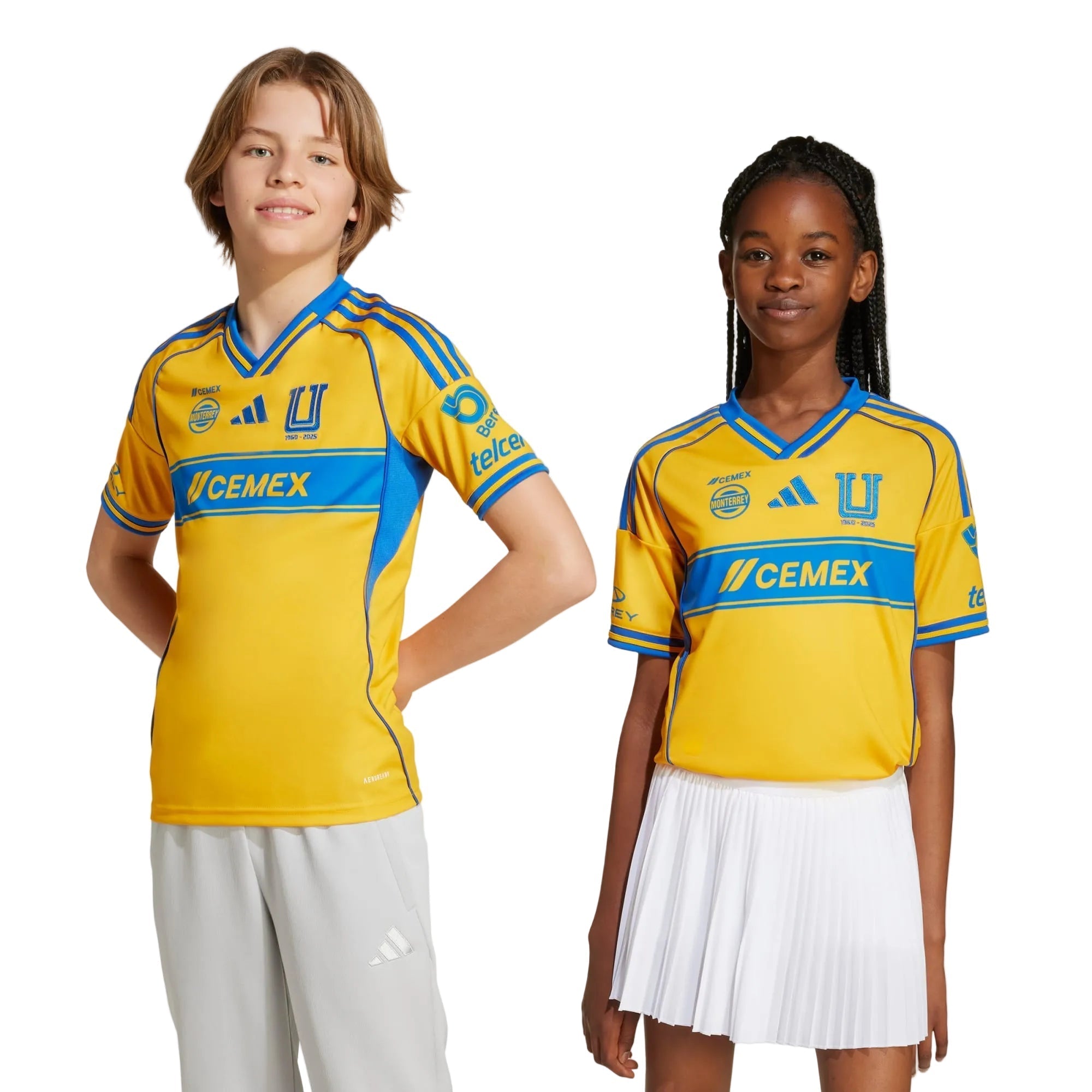 Kids Tigres UANL 25/26 Home Jersey