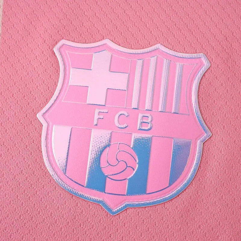 Kids Barcelona Special Edition Jersey Pink Kit 2025/26 Women's Fit