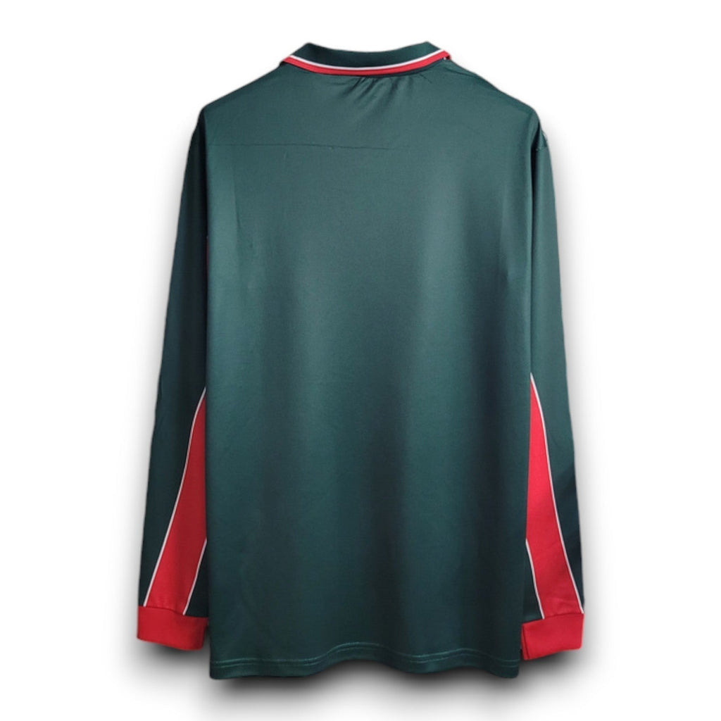 Morocco Retro 1998 Away Green Jersey - Long Sleeve