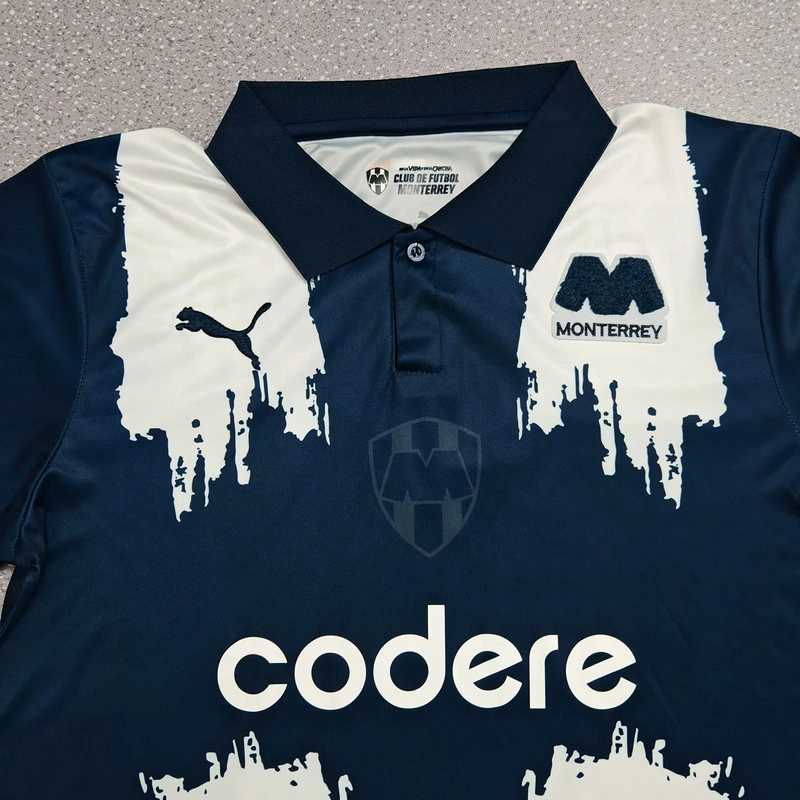 CF Monterrey Home Jersey - Long Sleeve