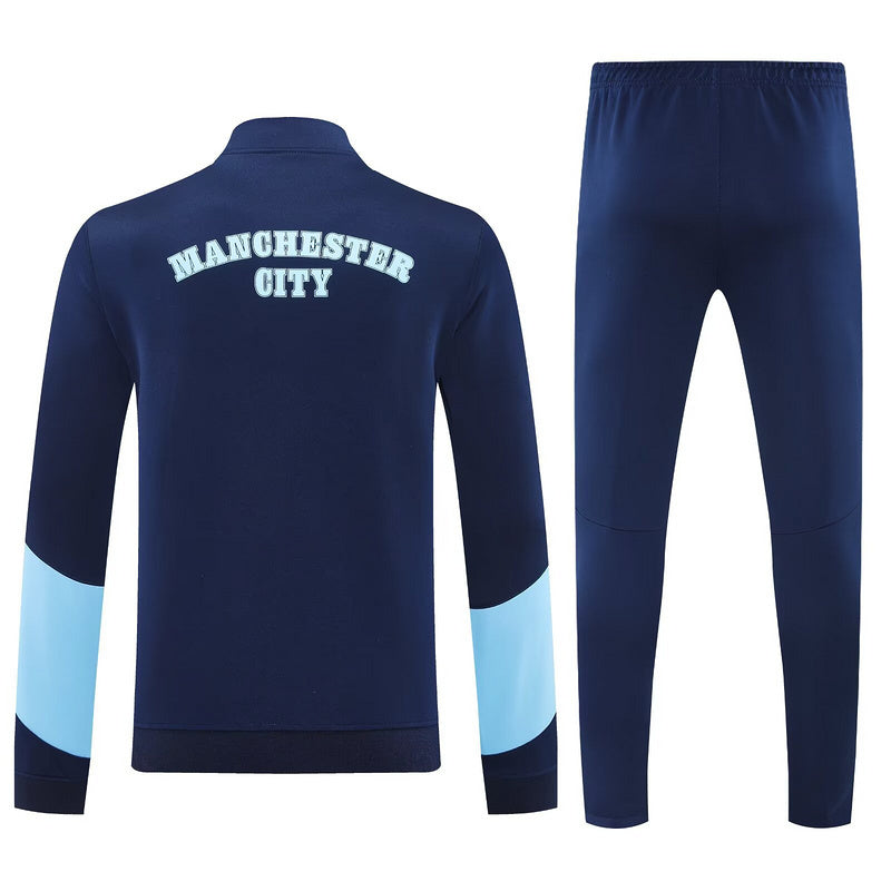 Manchester City 25/26 Winter Full-Zip Tracksuit Navy