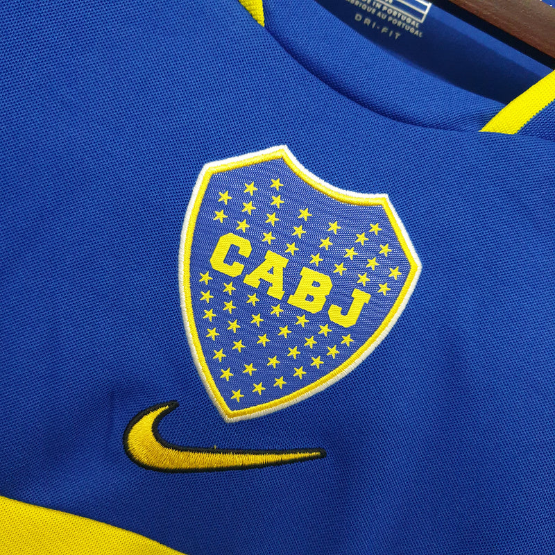 Boca Juniors Retro 2001 Home Jersey