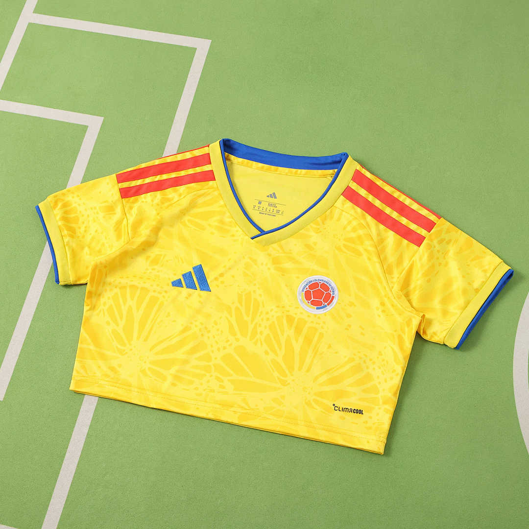 Colombia World Cup 2026 Cropped - Women