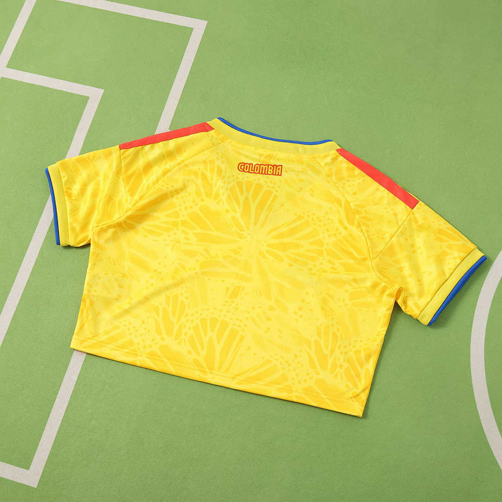 Colombia World Cup 2026 Cropped - Women
