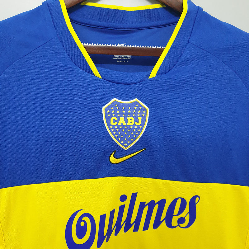 Boca Juniors Retro 2001 Home Jersey