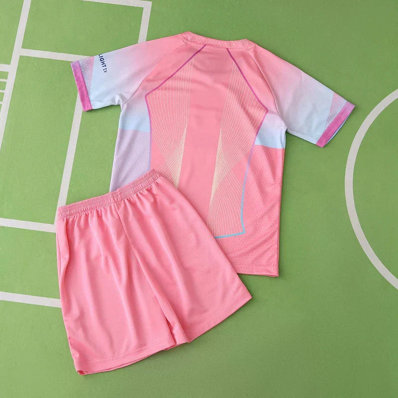 Kids Barcelona Special Edition Jersey Pink Kit 2025/26 Women's Fit