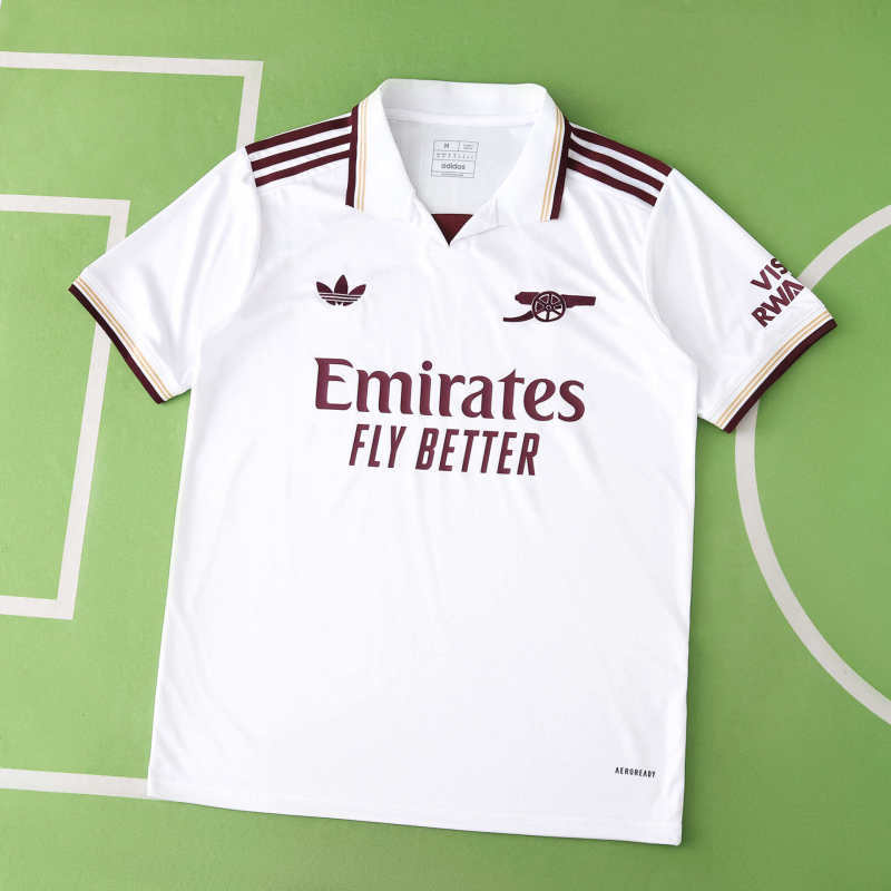 COMBO Arsenal 2025/26 Home, Away and Third Jerseys