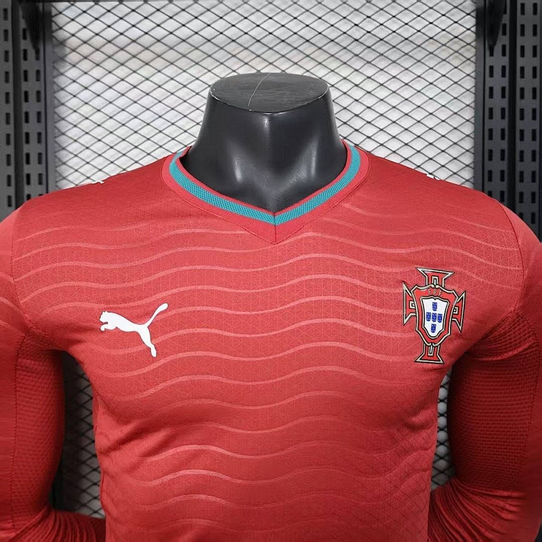 Portugal Player World Cup 2026 Jersey - Long Sleeve