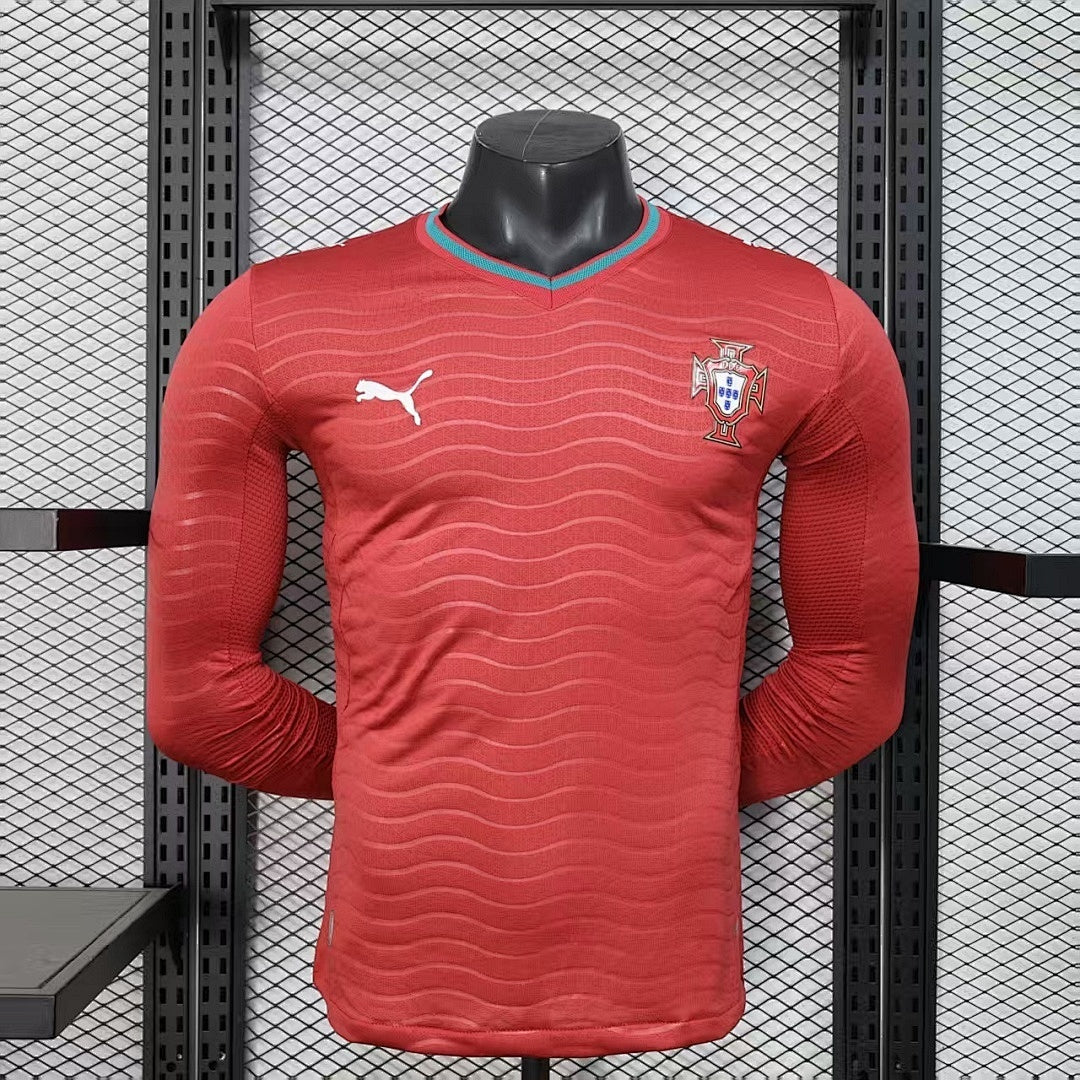 Portugal Player World Cup 2026 Jersey - Long Sleeve