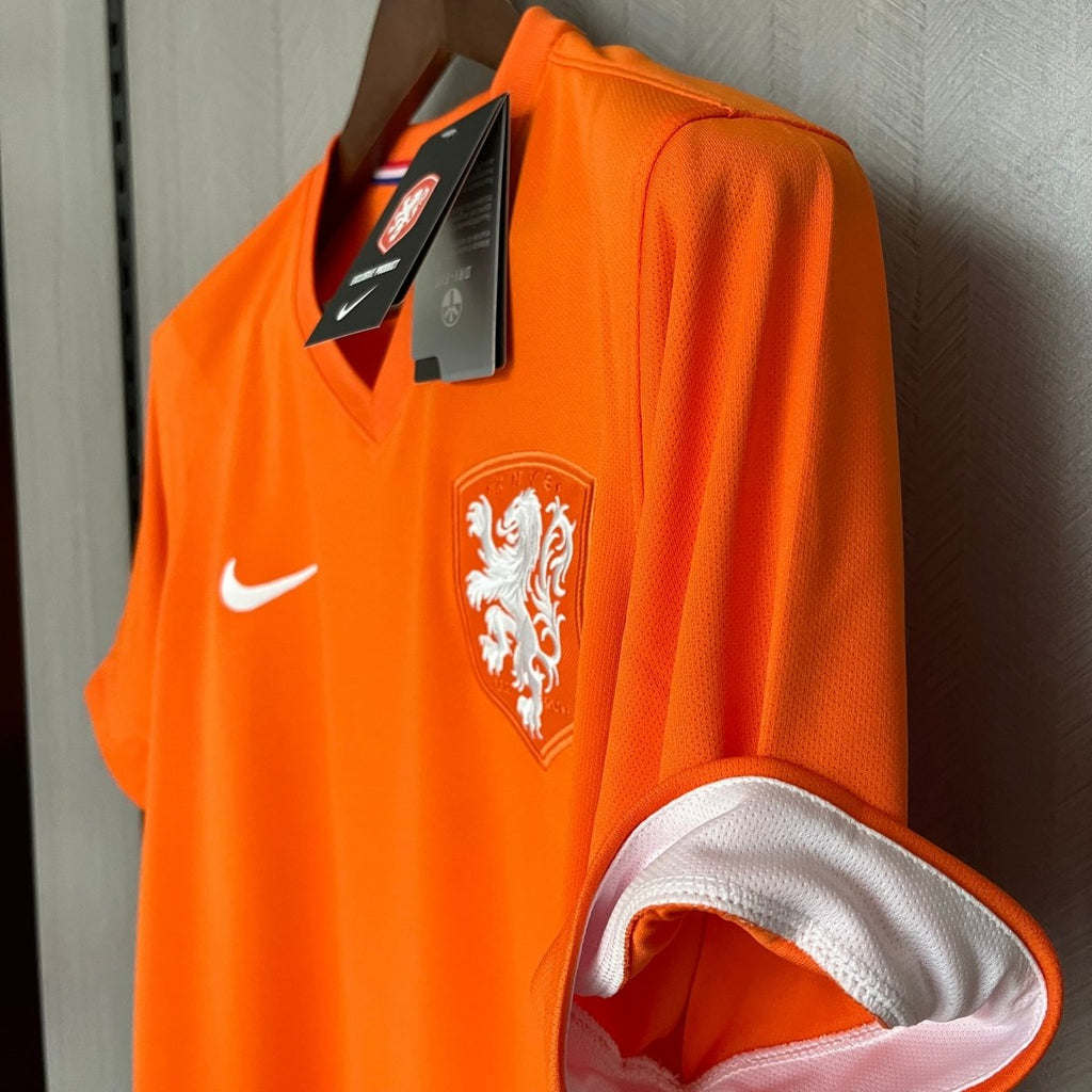 Netherlands Retro 2014 Home Jersey