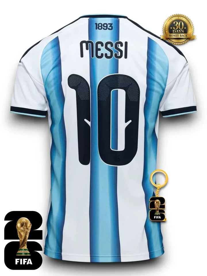 Argentina World Cup 2026 Home Jersey #10 MESSI - Women's