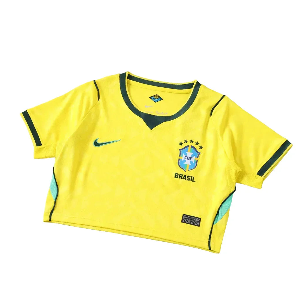 Cropped Brazil Home 2026 - Women