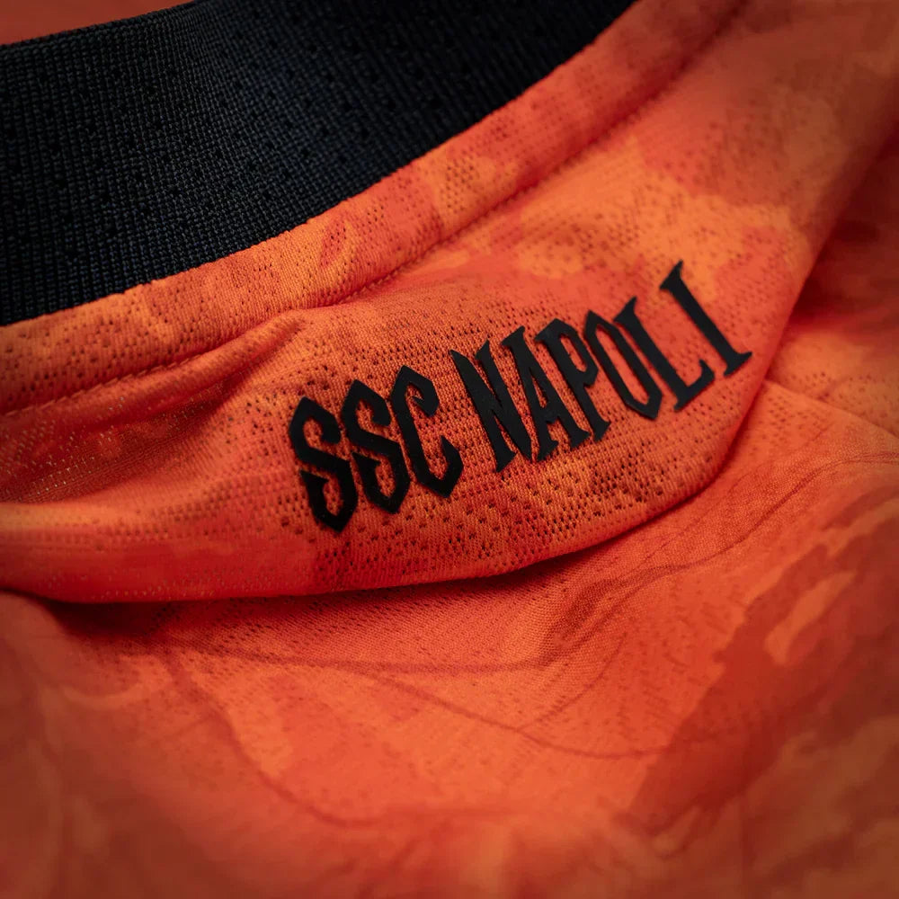 SSC Napoli Halloween Orange Player Shirt 2025/2026