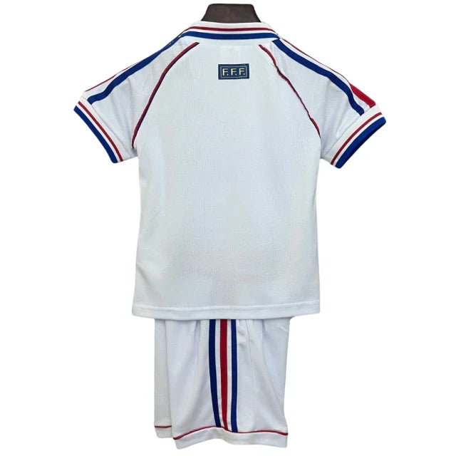 Kids Kit France Retro 1998 World Cup Away