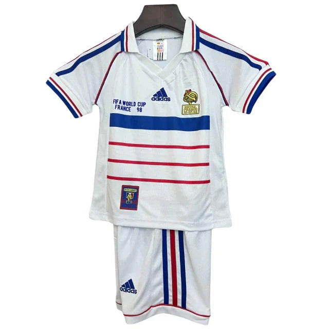 Kids Kit France Retro 1998 World Cup Away
