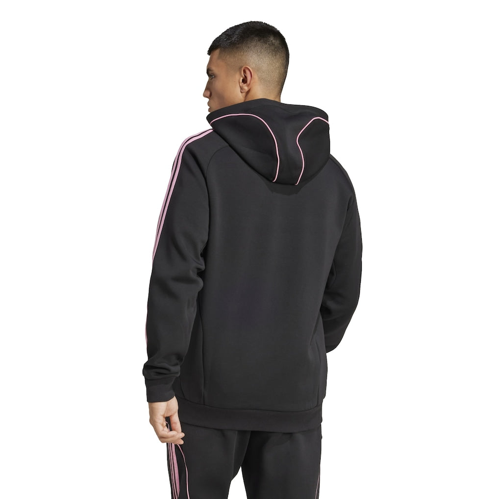 Inter Miami Black 2025 Travel Pullover Hoodie