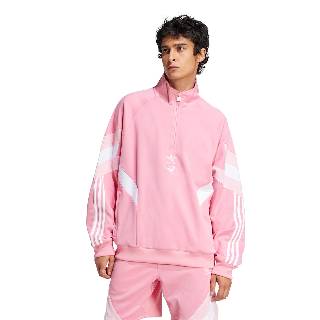 Inter Miami Light Pink Culturewear Collection Half-Zip Top Women's Fit