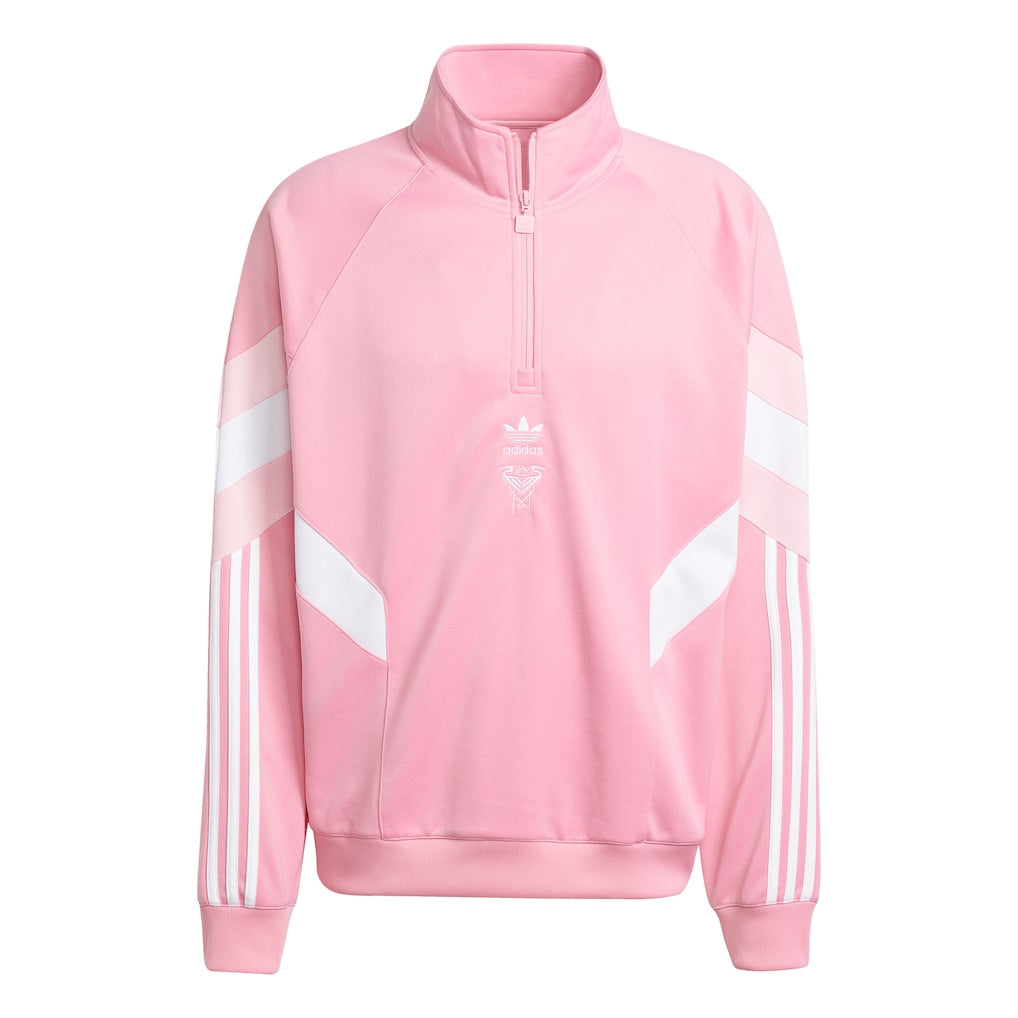 Inter Miami Light Pink Culturewear Collection Half-Zip Top Women's Fit