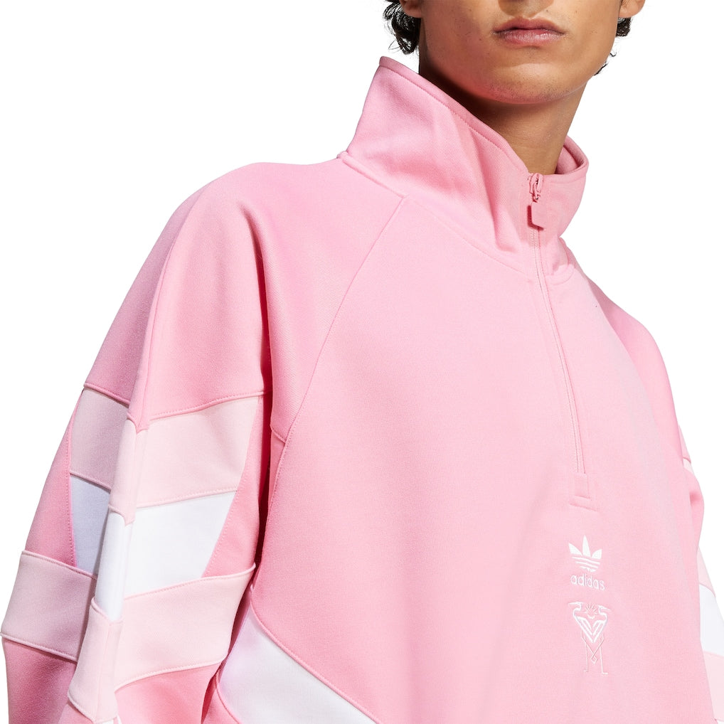 Inter Miami Light Pink Culturewear Collection Half-Zip Top Women's Fit