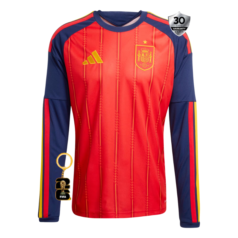 Spain Home Long Sleeve Jersey WC 2026