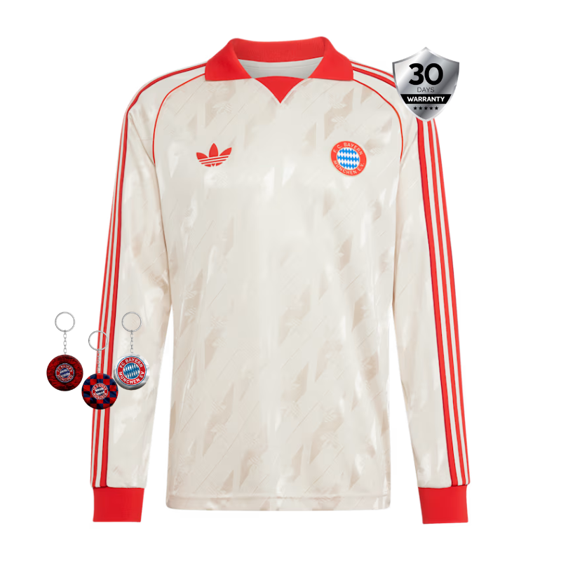 Bayern Munich Adidas Originals LFSTLR JSY - Off White