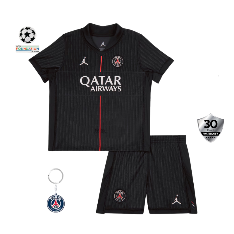 Paris Saint Germain Fourth Kit Kids 2025/26