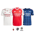 COMBO Arsenal 2025/26 Home, Away and Third Jerseys